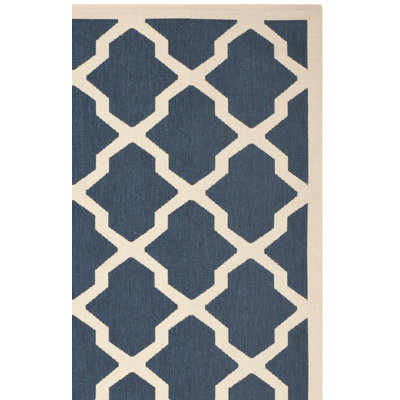 Tapis d'intérieur / extérieur à motif géométrique Herefordshire Performance