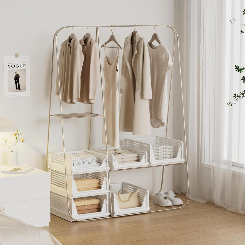 Panier de rangement en plastique