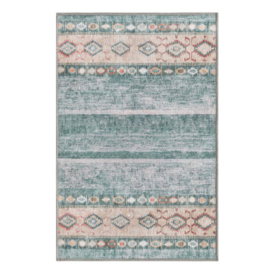 Arvene Chenille Geometric Indoor Rug