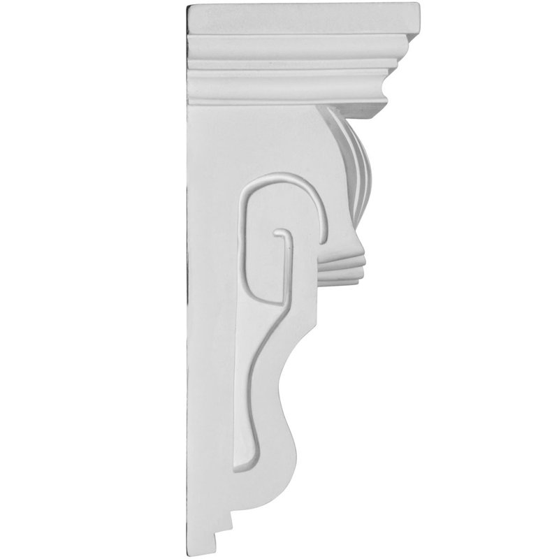Endurathane Seville Corbel, 6 7/8"W x 4 5/8"D x 11"H, Factory Primed