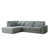 Blue Grey Polyester