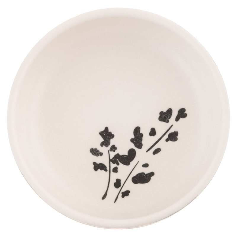 PETIT PLATEAU À BIJOUX NOIR ET BLANC