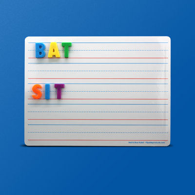 Lap Board Reversible Magnetic Mini - Up To 2' Whiteboard