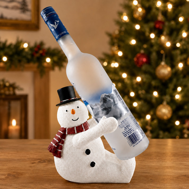 Porte-bouteilles Snowman