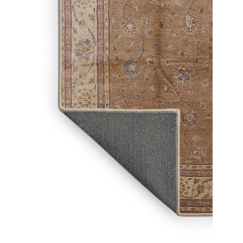 Tapis oriental beige / brun Clethra, Rectangle 8 pi x 10 pi