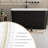 49 - Inch Square Shape Acrylic Soaking Tub, Glossy Black, Overflow And Drain, , Simple To Clean, Compact For Urban Homes Freestanding 49'' Japanese Bathtub With Black Finish, Stain Acrylic, Spacious