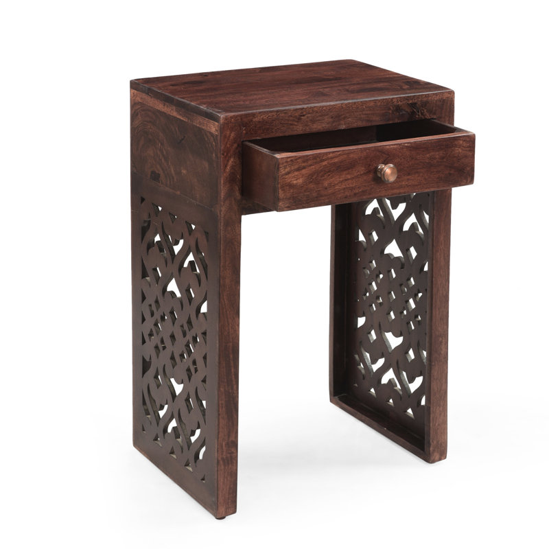 Table d'appoint en bois Engager