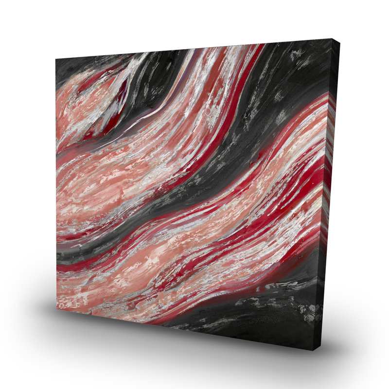 wave - 32"x32" art on canvas