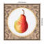 «Once Once A Pear» par Wild Violets, reproduction d'art sur toile encadrée-923269582