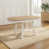 Oak Natural Wood / Antique White sélectionné
