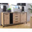 Commode combinée à 4 tiroirs l 69,84 po Charleen