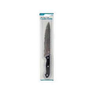 Ashley Stainless Steel Cooks Knife - Black