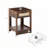 Rattan End table with drawer-1513470127