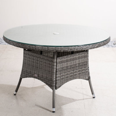 Round Unfinished Dining Table