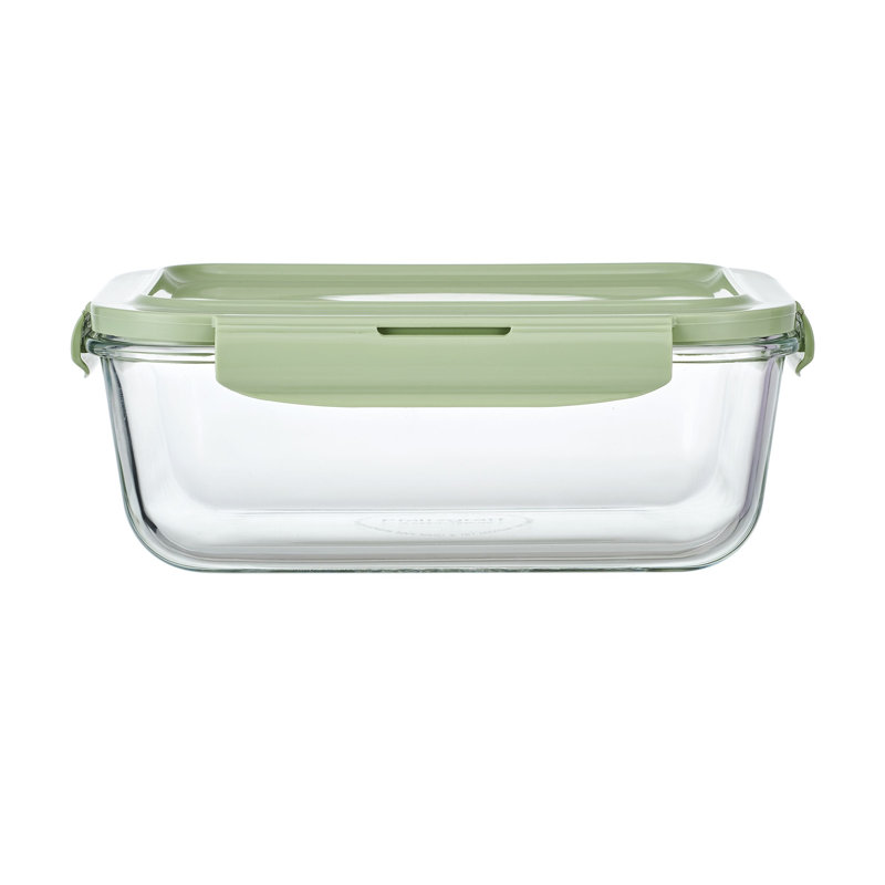 Contenant rectangulaire Pfaltzgraff pour 8 tasses avec couvercle verrouillable