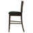 Edwinton Upholstered Counter Chair Espresso
