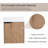 Crystan 18.57 " W Free Standing Wall Mounted Single Double Single Vanity Bathroom Vanity With Ceramic Top