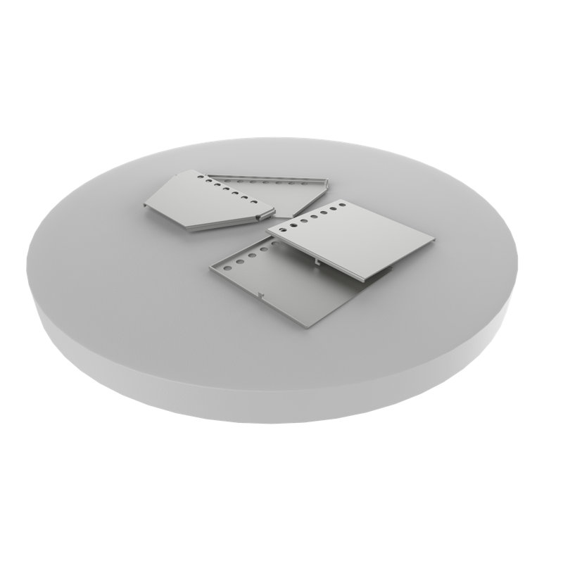 12'' x 0.075'' Rectangle Stainless Steel Fire Pit Accessory