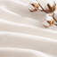 1 PC Twin Blanket, Micro- herringbone White