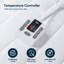 Protège-matelas chauffant en microfibre Serta avec 10 niveaux de chauffage-120242114