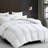 All Season Soft and Warm Feather Down Comforter Duvet Insert-1412485233