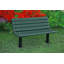 Banc de parc en plastique recyclé Contour-10632723-10632725-10632728