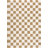 Atiran Checkered Plush Pile Brown Area Rug-1213568097