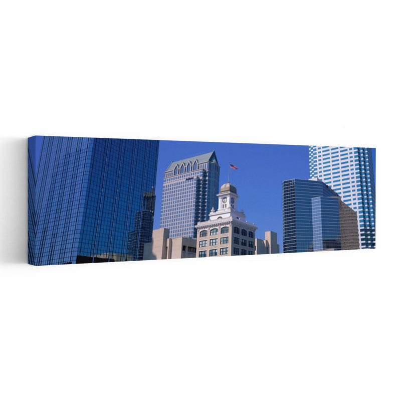 Old City Hall Cityscape Tampa FL by Craig C. Sheumaker - Wrapped Canvas Panoramic Print, 50.8 cm H x 152.4 cm W