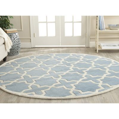 Paddy Hand Tufted Wool Geometric Rug