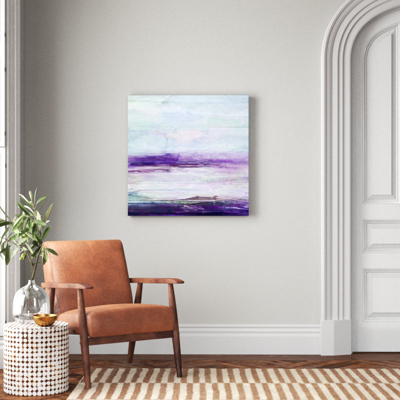 « mauve gris ii », peinture, H 32 po x l 32 po x p 1,5 po, Toile tendue