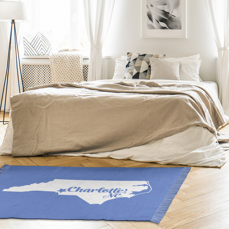 Tapis bleu caroline du nord charlotte