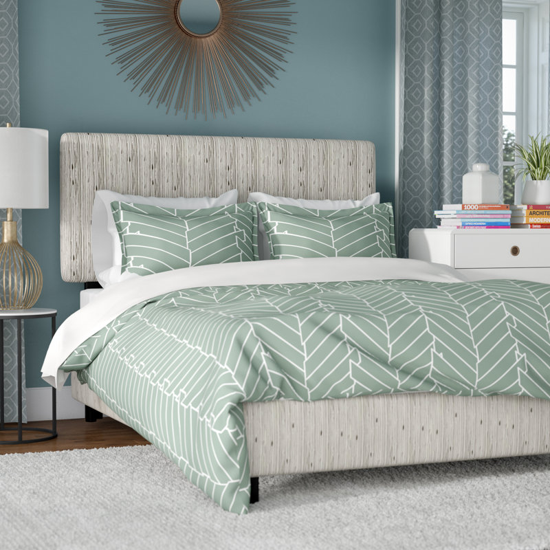 Upholstered Standard Bed, King