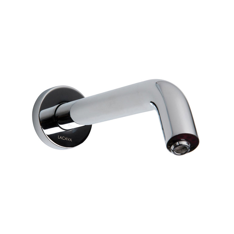 Zoom Wall Mounted Bathroom Faucet, Polished Chrome
