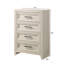 Commode contemporaine à 4 tiroirs 1Pc
