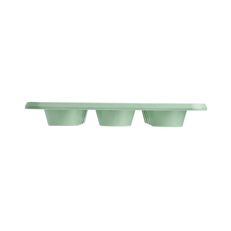 12-Cup Nonstick Aluminized Steel Muffin Pan, Blue Velvet, Pistachio