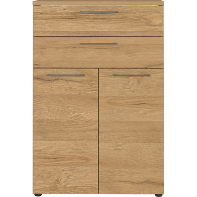 Miabella 80 cm W 2 -Drawer Mobile Filing Cabinet