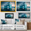 «Northberg Blue and White Iceberg II», reproduction sur toile-87370274-87370272