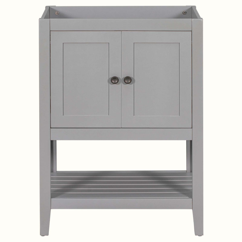 Base de meuble-lavabo, Gris