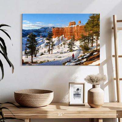 Bryce Canyon Snowy Mountain