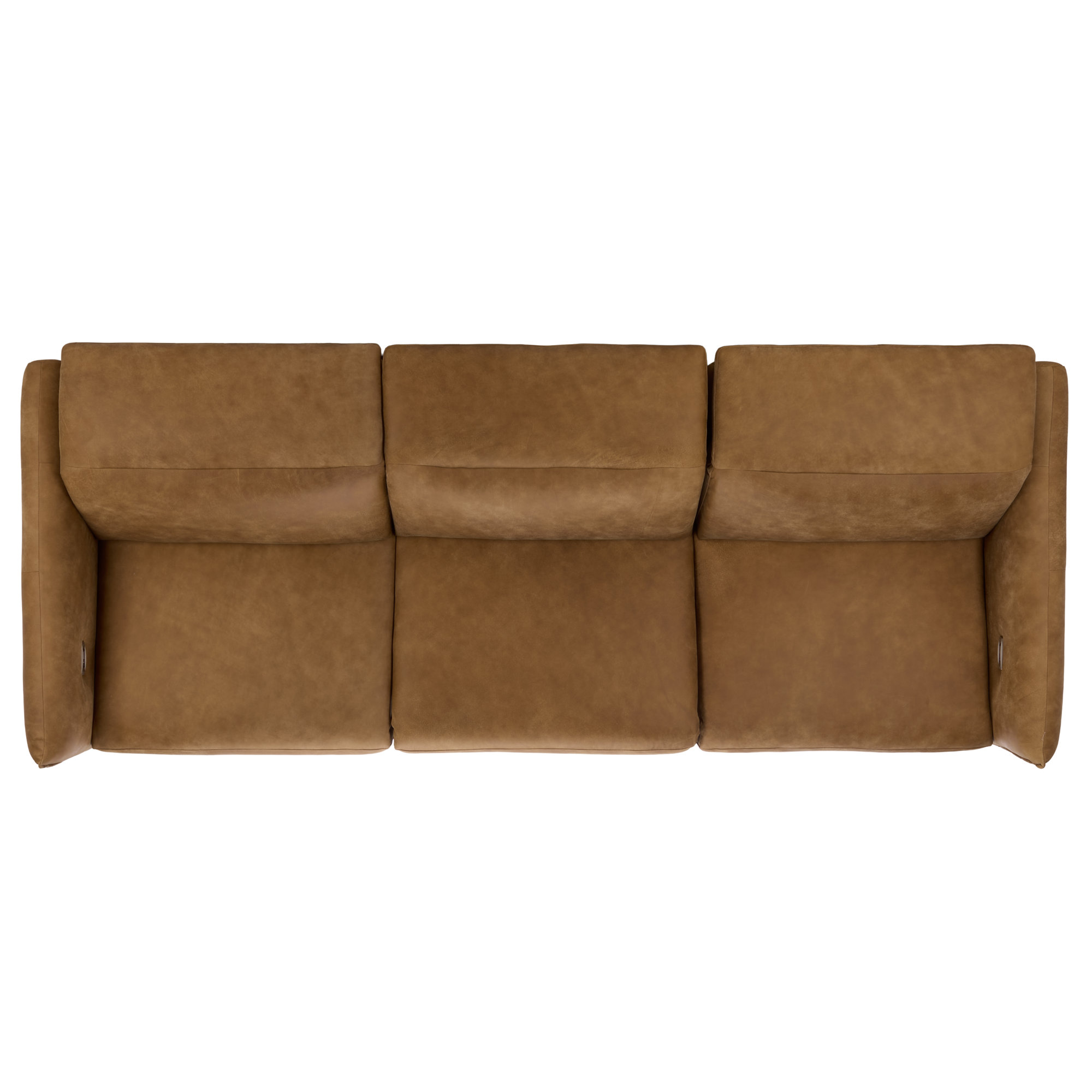 Doug Leather Reclining Sofa