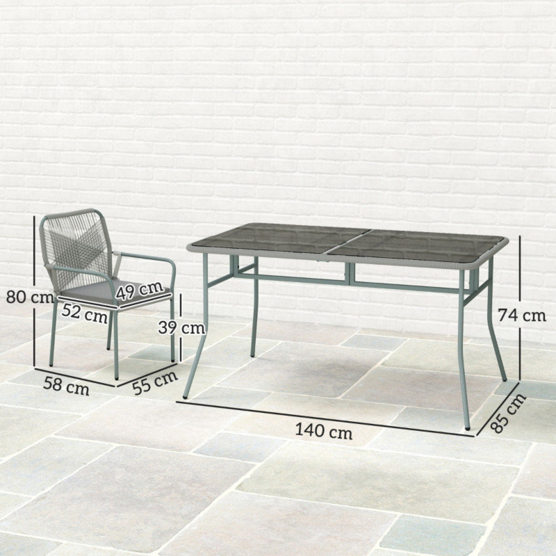 Patio Dining Set with