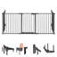 5 Panel Metal Fireplace Screen
