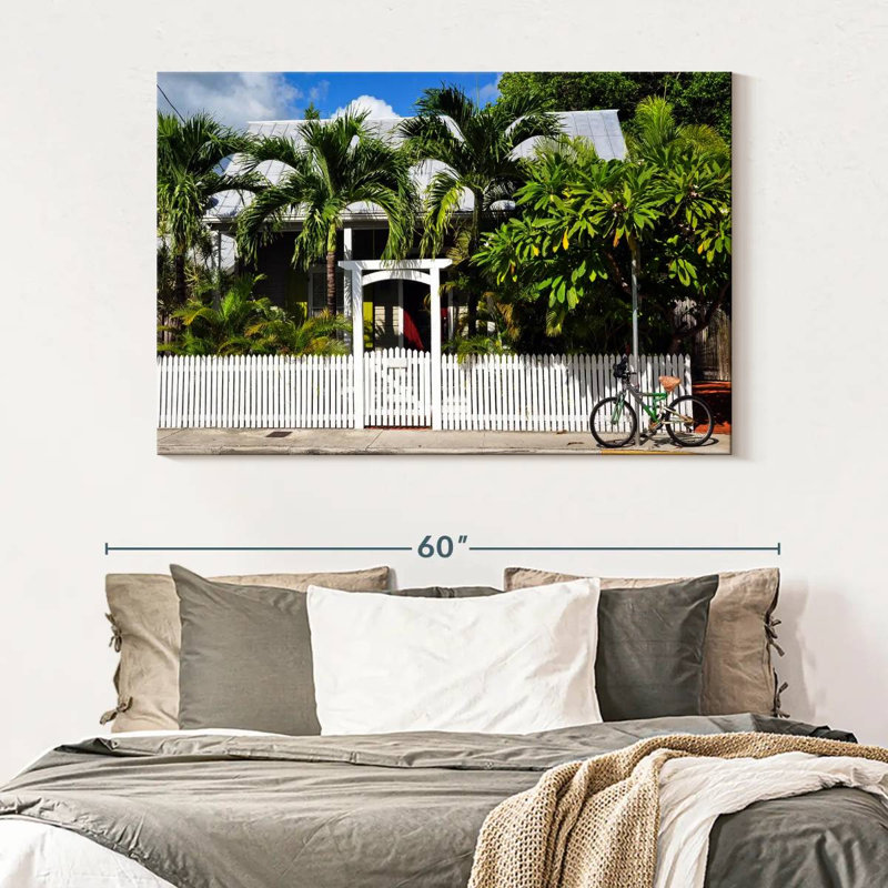 Lilie Key West Cottage, 34" H x 51" W