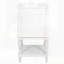 Meuble-lavabo rétro avec lavabo et rangement en céramique, parfait pour le style rétro et la fonctionnalité moderne.-130176850