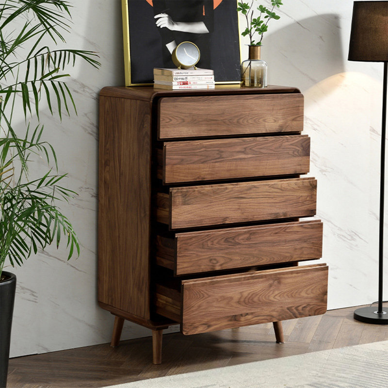Vertical Minimalist Rounded Accent Chest