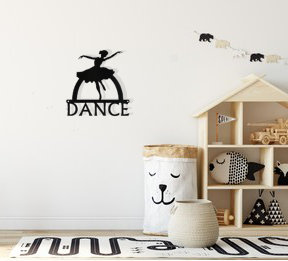 Ballerina Dancer Wall Décor