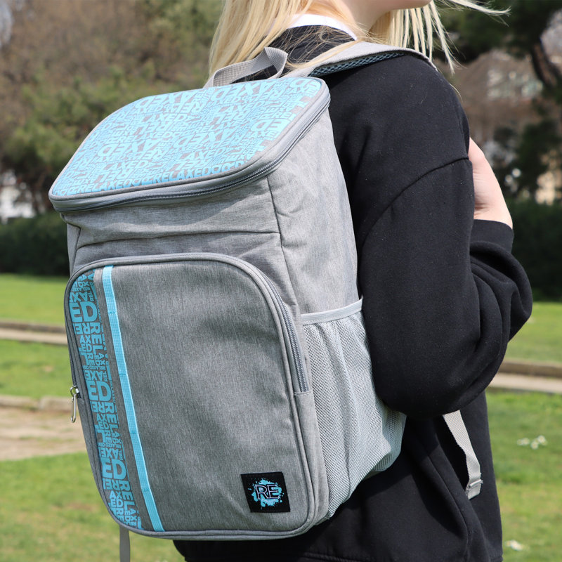 Grand sac à dos isotherme 20 pte, sac à dos isotherme et étanche, refroidisseur de pique-nique, pour le camping, la plage, l'école