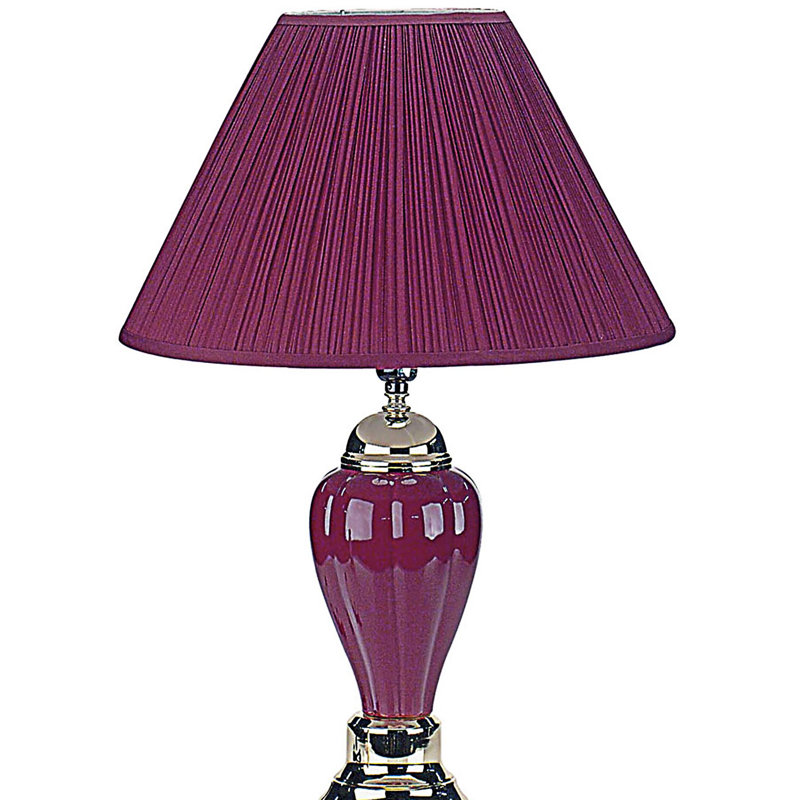 Urn-Shaped Ceramic Table Lamp