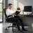 Faux Leather Mid Back Executive Home Office   Chair-286504231