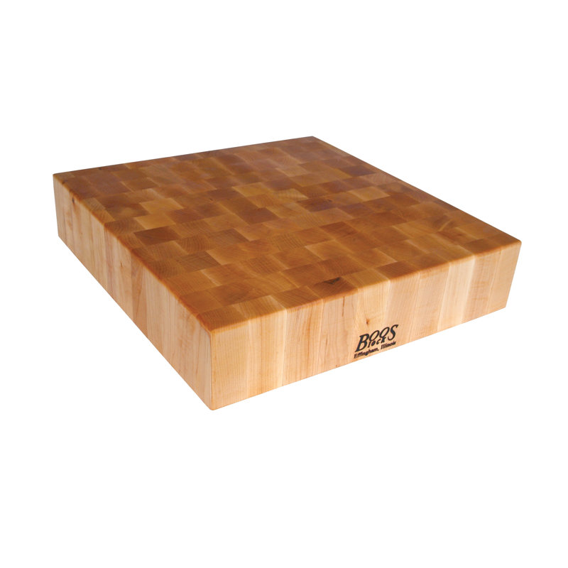 Large Maple Wood Reversible Chopping Block